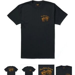 SEAGER Los Rios Tee in color Vintage Black